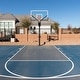 preview thumbnail 9 of 10, Lifetime Mammoth Bolt Down Basketball Hoop, 72 inch Tempered Glass