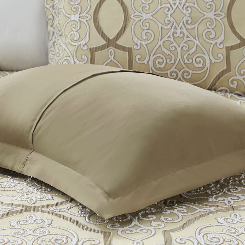 Madison Park Anouk 12 Piece Comforter Set with Cotton Bed Sheets