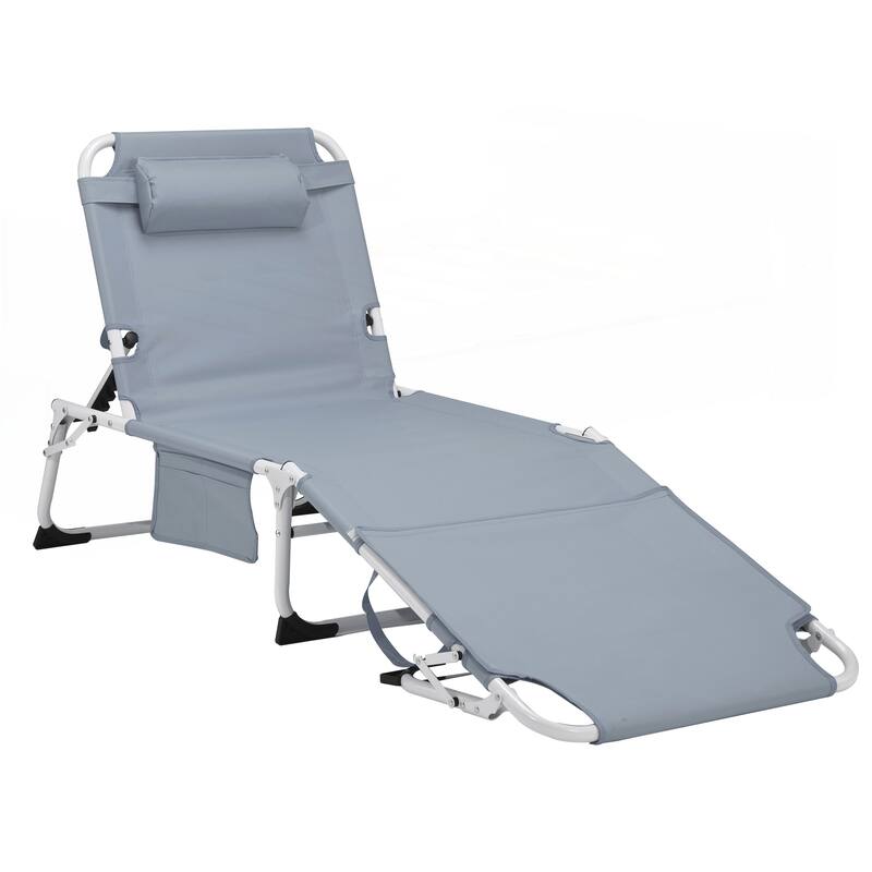 3-in-1 Heavy Duty Tanning Chair with Face Hole