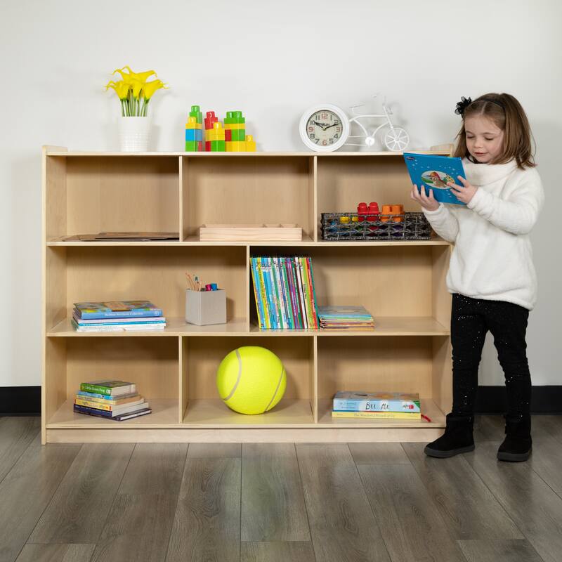 Wooden School Classroom Storage Cabinet/Cubby for Commercial or Home Use