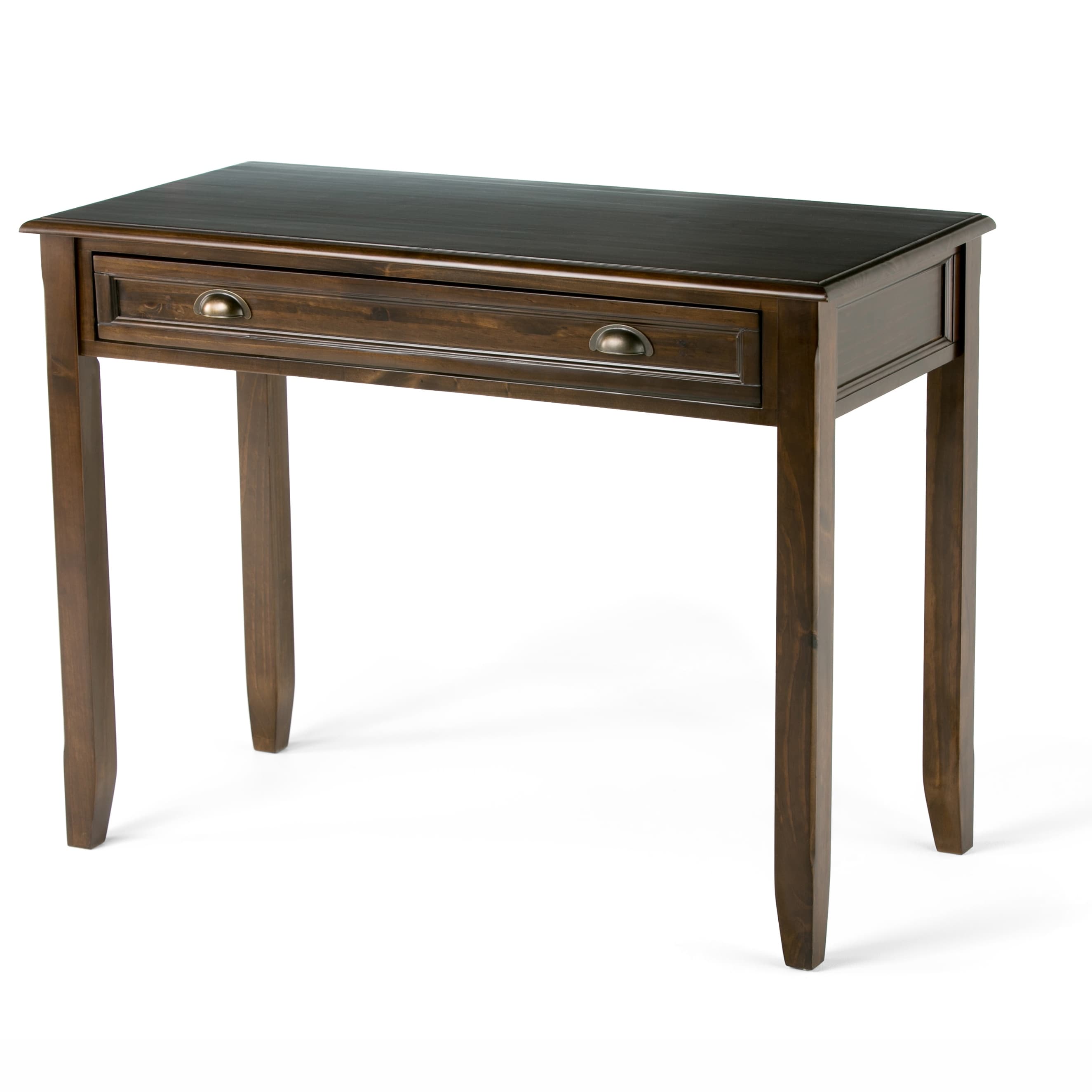 Wyndenhall norfolk solid wood rustic 48 inch shop wide writing office desk