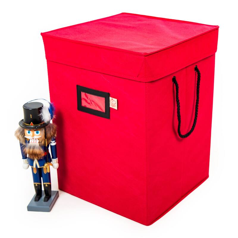 17 in. Christmas Nutcracker Collectibles Storage Box