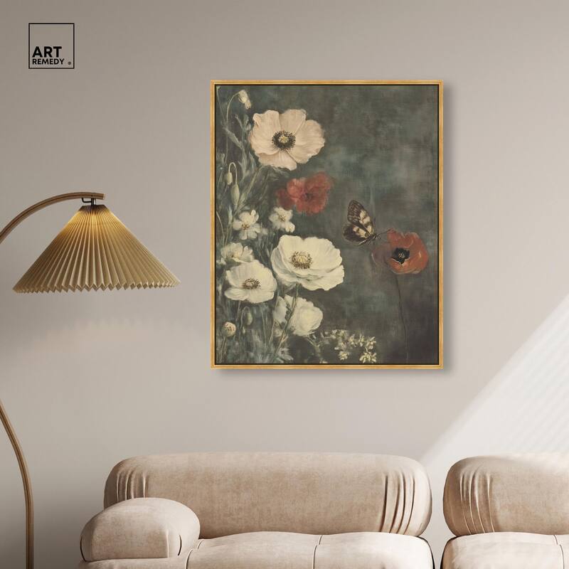 Vintage Botanicals I Canvas by Art Remedy