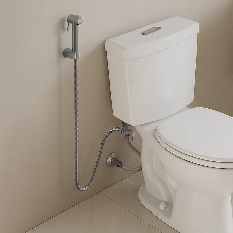 Multi-Purpose Handheld Bidet Sprayer Round Bidet Sprayer Set