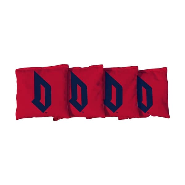 slide 2 of 3, Duquesne Red Cornhole Bags All-Weather Resin Filled