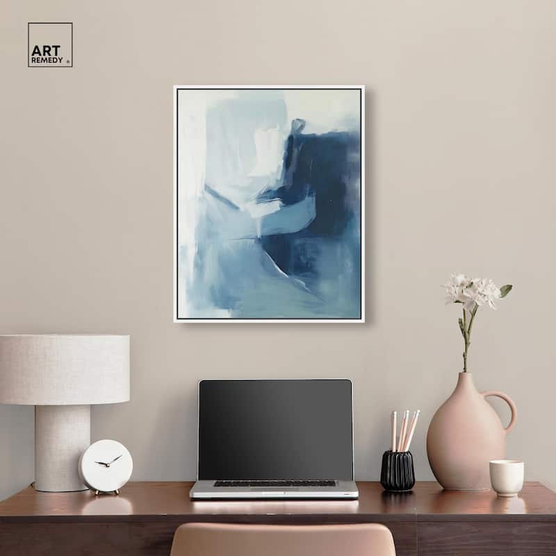 Glacial Reflections I Canvas by Art Remedy