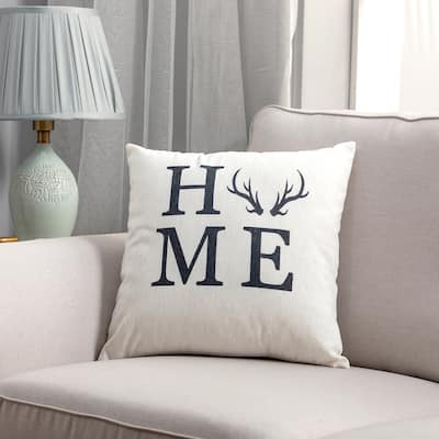Cottage Icons throw pillow - set of 2
