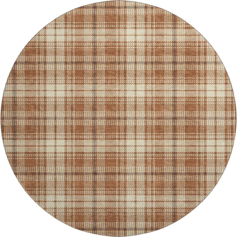 Premium Washable Super Soft Farmhouse Plaid Mayfield Rug