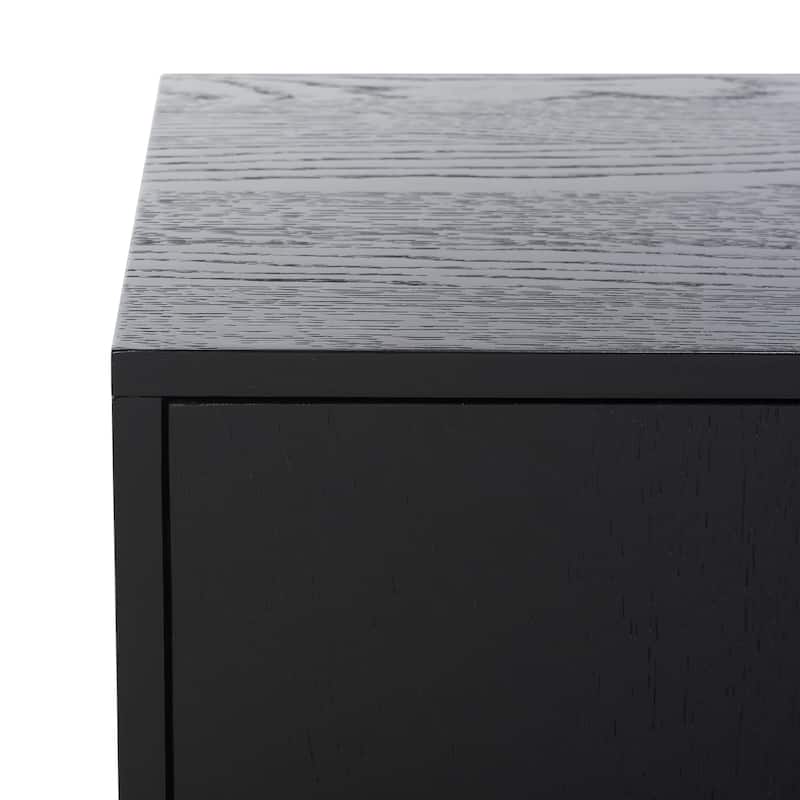 SAFAVIEH Couture Amadea 4 Door Media Stand - 58 In W x 17 In D x 24 In H - 58Wx24Dx17H