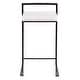 preview thumbnail 57 of 72, Porch & Den Forrest Contemporary Black Stackable Fully Welded Counter Stool (Set of 2)
