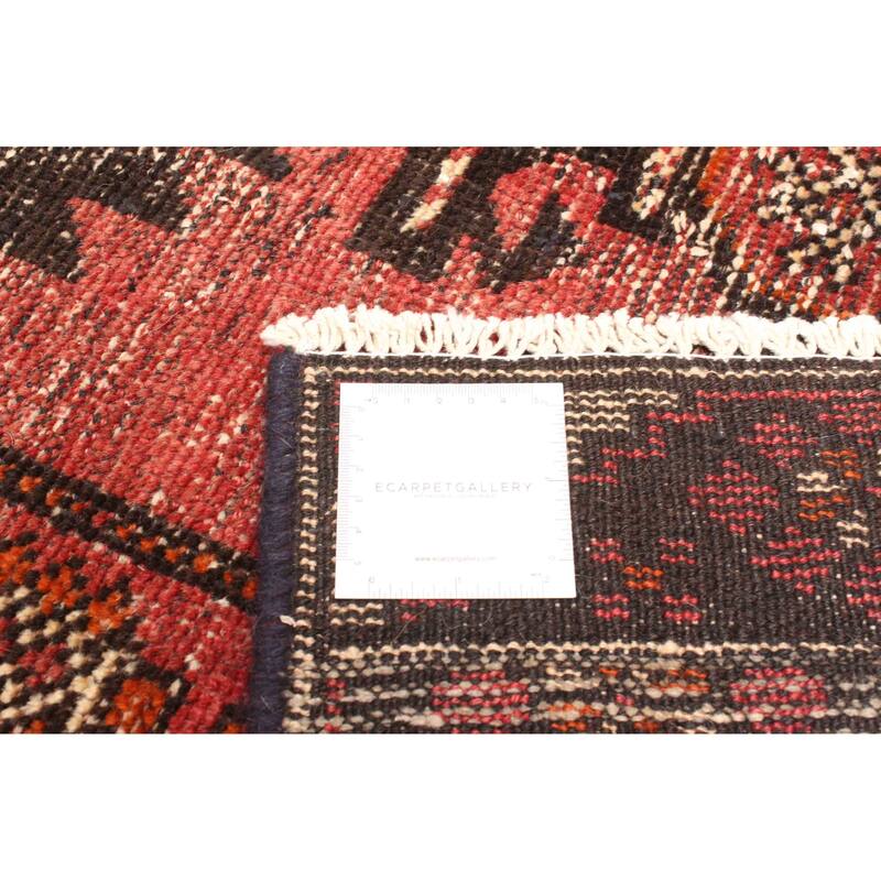 ECARPETGALLERY Hand-knotted Andelz Red Wool Rug - 3'7 x 6'5