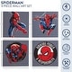 preview thumbnail 2 of 4, Marvel Spiderman 4 Pack Canvas Wall Art