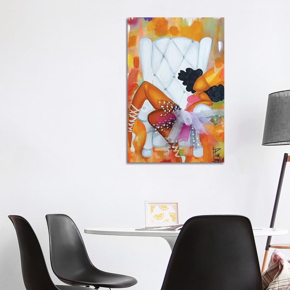 iCanvas "Belle" by Pinklomein Canvas Print