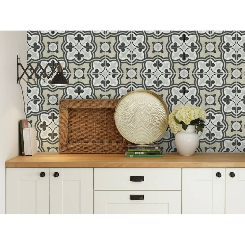 Shaw Revival Aurora - 8" Square Floor and Wall Tile - Matte Visual -