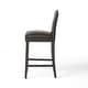 preview thumbnail 63 of 64, Logan Bonded Leather Backed Barstool (Set of 2) by Christopher Knight Home