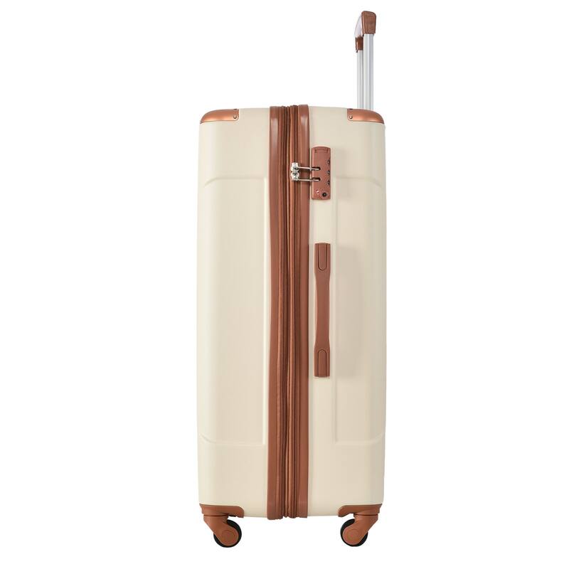 Merax Luggage Set of 3, ABS Hardshell Lightweight Carry-on Suitcases with TSA Lock, for Men Women Travel