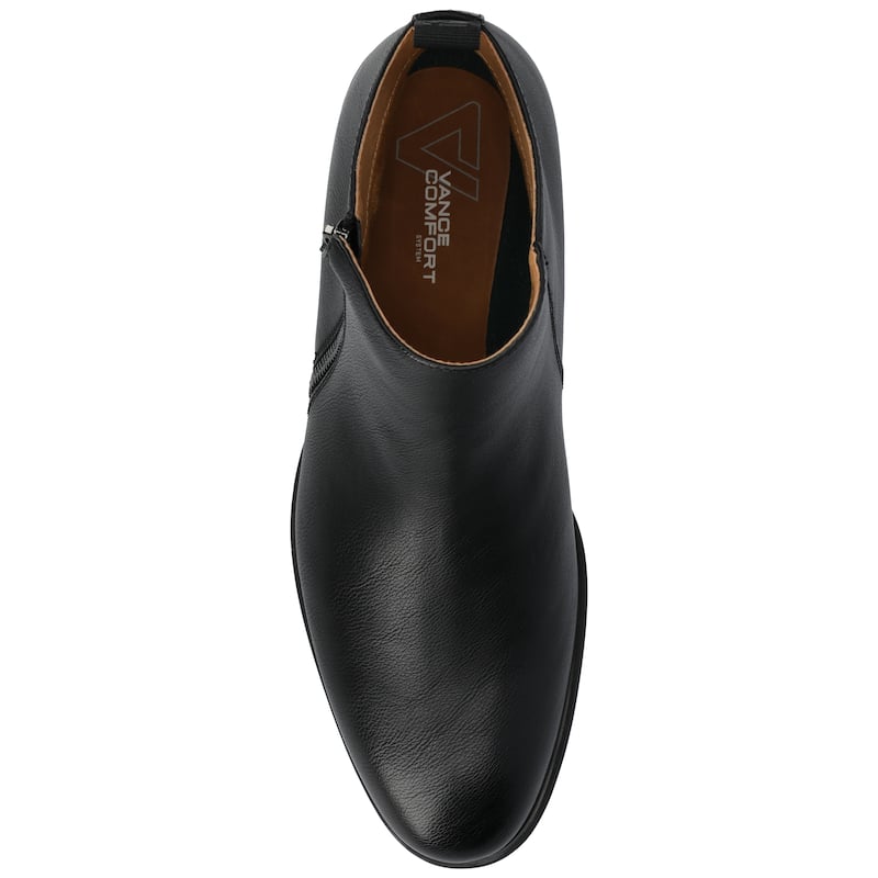 Vance Men's Darnell Zipper Ankle Boot
