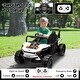 preview thumbnail 14 of 26, 12V 7AH Kids Electric UTV with Remote Control, Ride on Truck Car with Toy Storage
