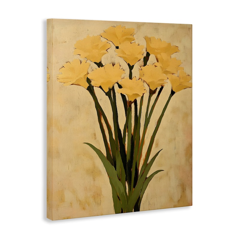 Stupell Hand Picked Daffodils Canvas Wall Art Design By Franklyn Gregory