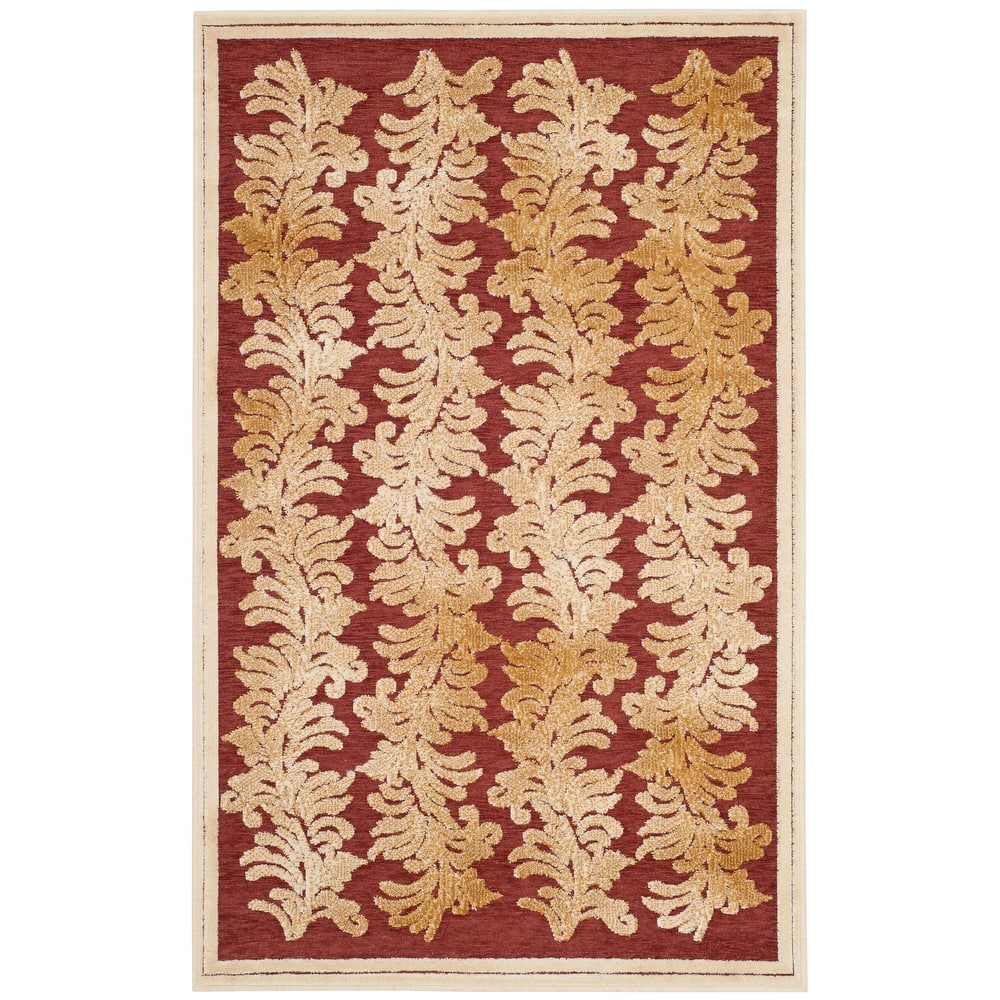 Martha Stewart by SAFAVIEH Handmade Plume Stripe Viscose Rug