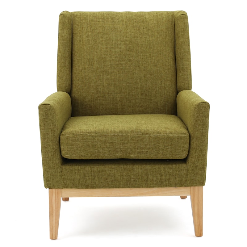 Green 27.5" Upholstered Accent Chair