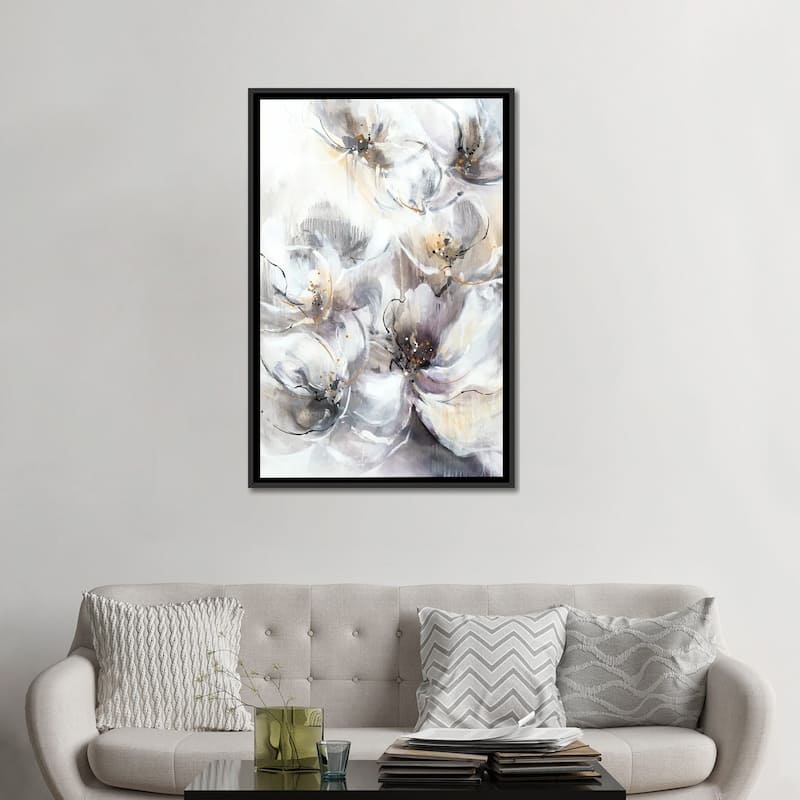 iCanvas "Pearlescent Blooms" by K. Nari Framed Canvas Print