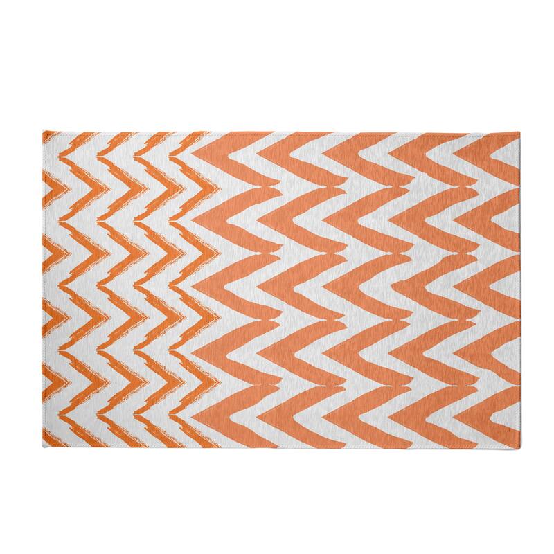 Jagged Graffiti Rug