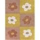preview thumbnail 7 of 8, Sylvia Floral Shag Area Rug