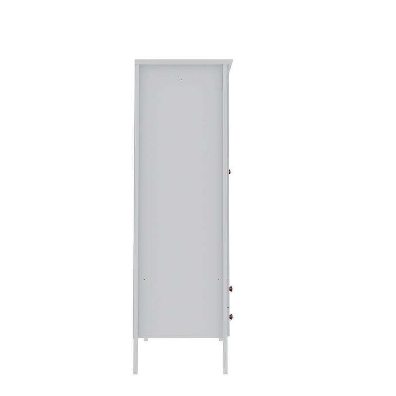 Manhattan Comfort Crown Full Wardrobe with Hanging and 2 Drawers