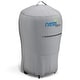 preview thumbnail 17 of 34, Nestl Heavy Duty Waterproof Barbeque 600D Gas Grill Cover - BBQ Cover, UV & Fade Resistant Round 22" - Light Gray