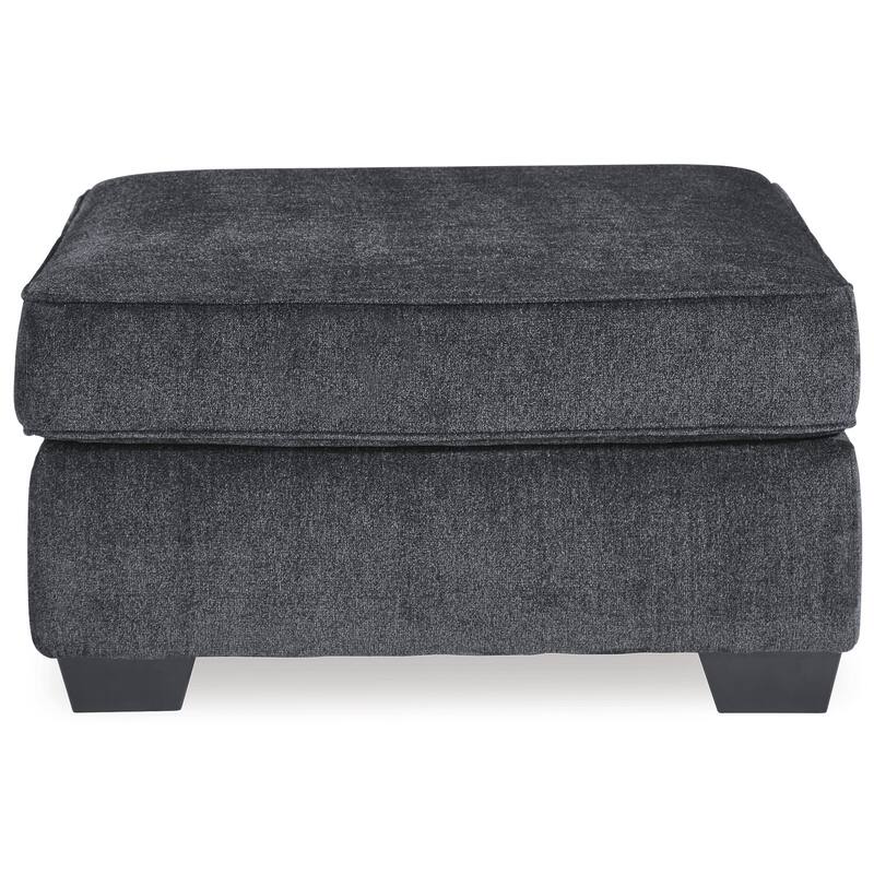 Signature Design by Ashley Altari Gray 2-Piece Sleeper Sectional with Ottoman - 110" W x 90" D x 37" H