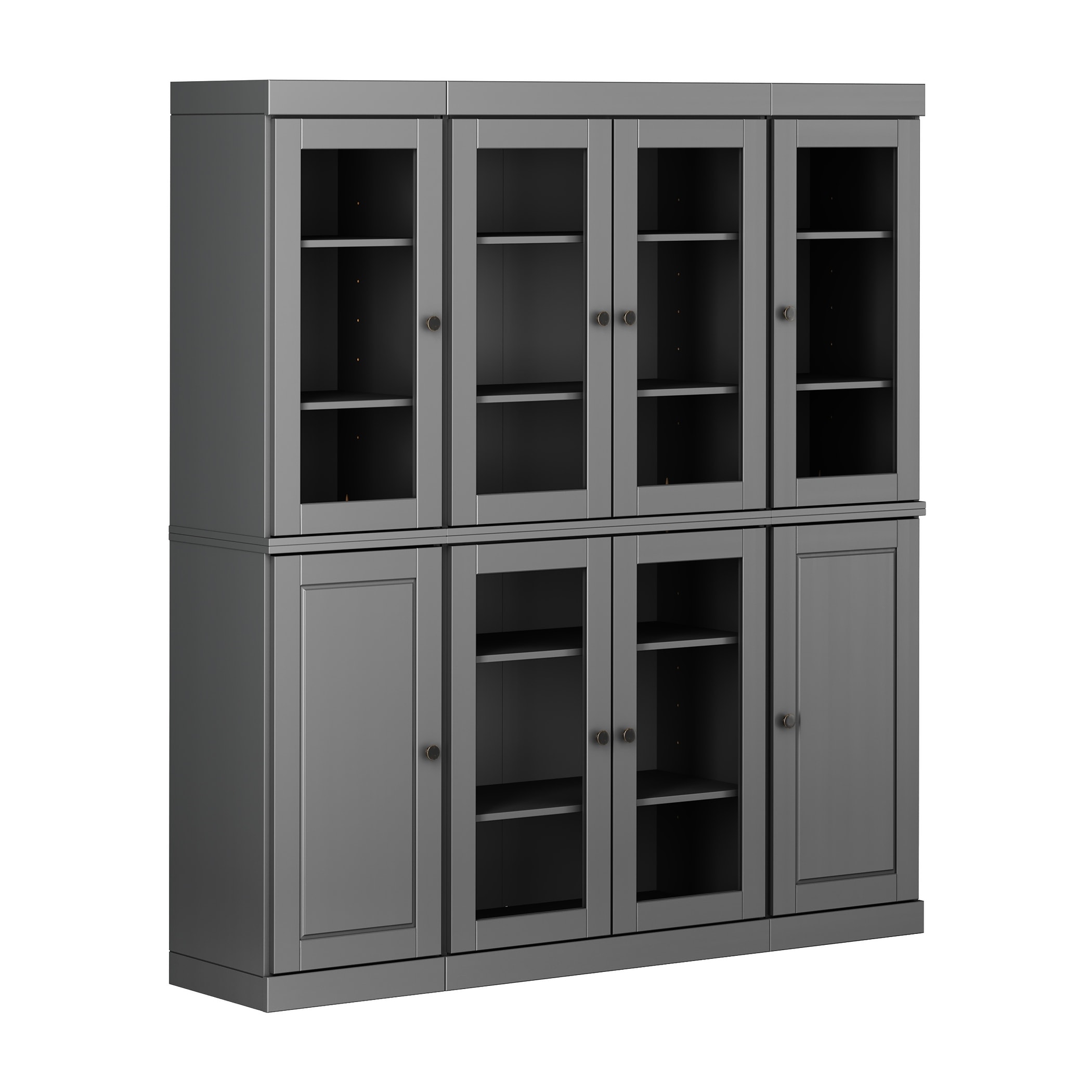 100% Solid Wood 65" Kitchen China Pantry Buffet by Palace Imports - 65" x 71.5"