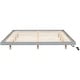 preview thumbnail 57 of 55, Modern Size Low Profile Platform Floating Bed with LED Lights Underneath