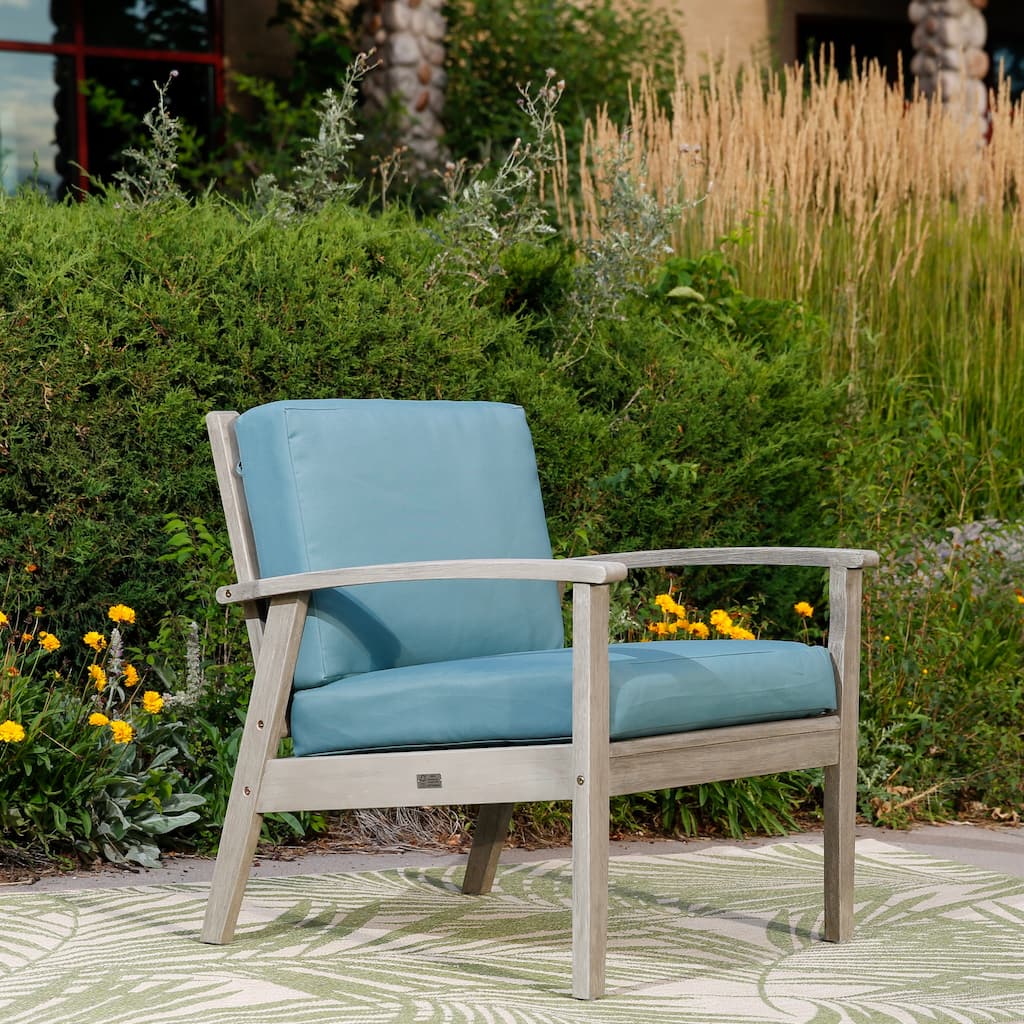 DTY Outdoor Living Longs Peak Deep Seat Eucalyptus Chair