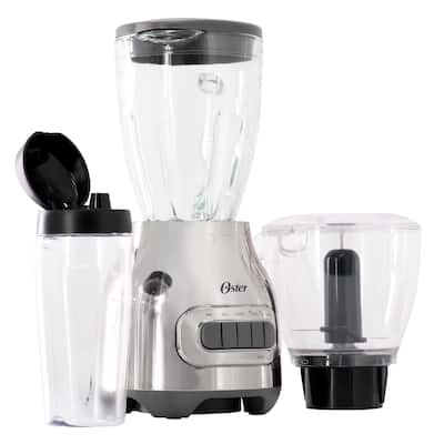 All-In-One 700 Watt Blender with Travel Cup in Silver