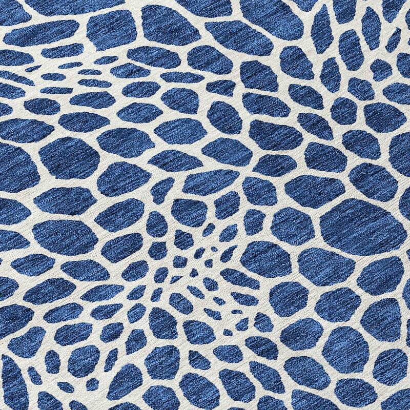 Machine Washable Indoor/ Outdoor Chantille Animal Print Rug