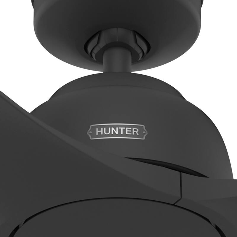 Hunter 52" Gallegos Outdoor Ceiling Fan and Wall Control, Damp-Rated