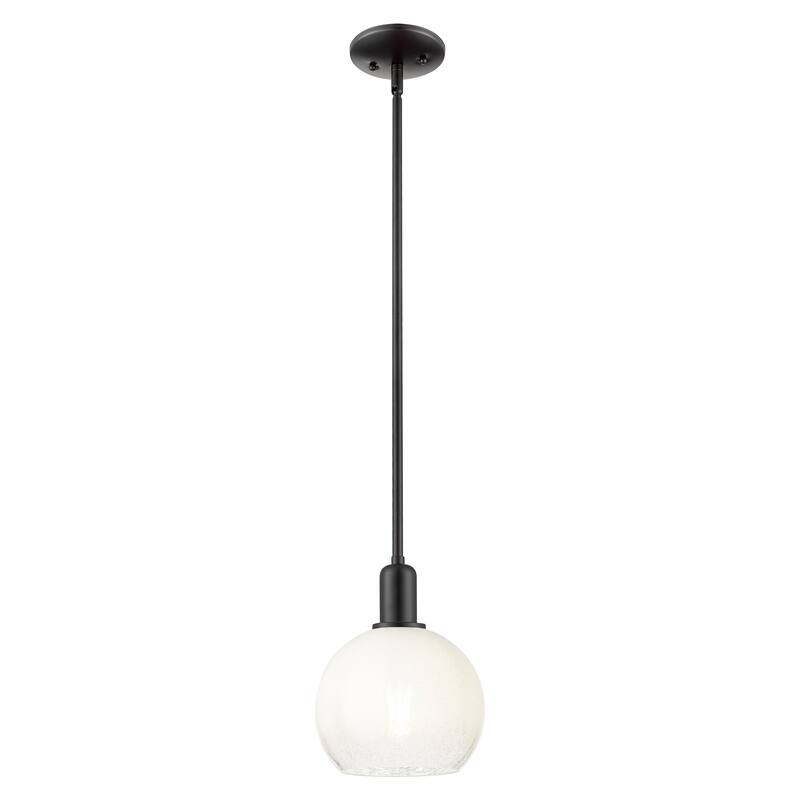 Innovations Lighting Downtown Urban - Brookhaven Globe - 1 Light 8" Stem Hung Mini Pendant