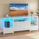Option 6 PU Drawers & Open Shelves