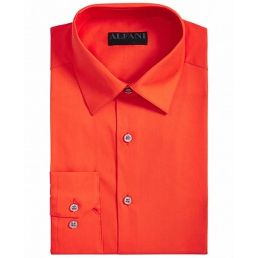 alfani fitted dress shirts