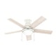 preview thumbnail 4 of 23, Hunter 44" Aren Low Profile Ceiling Fan with LED Light, Pull Chain