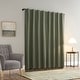preview thumbnail 2 of 31, Sun Zero Treviso Linen Blend Magnetic Closure Total Blackout Back Tab 1-Piece Curtain Panel, Single Panel