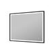 Wall Mounted Back Light Bathroom Framed LED Mirror Anti- Fog With Dimmable Light Touch Sensor And Memory Function