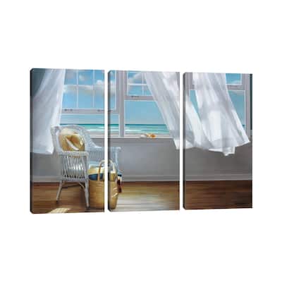 iCanvas "Sense Memory" by Karen Hollingsworth 3-Piece Canvas Wall Art Set