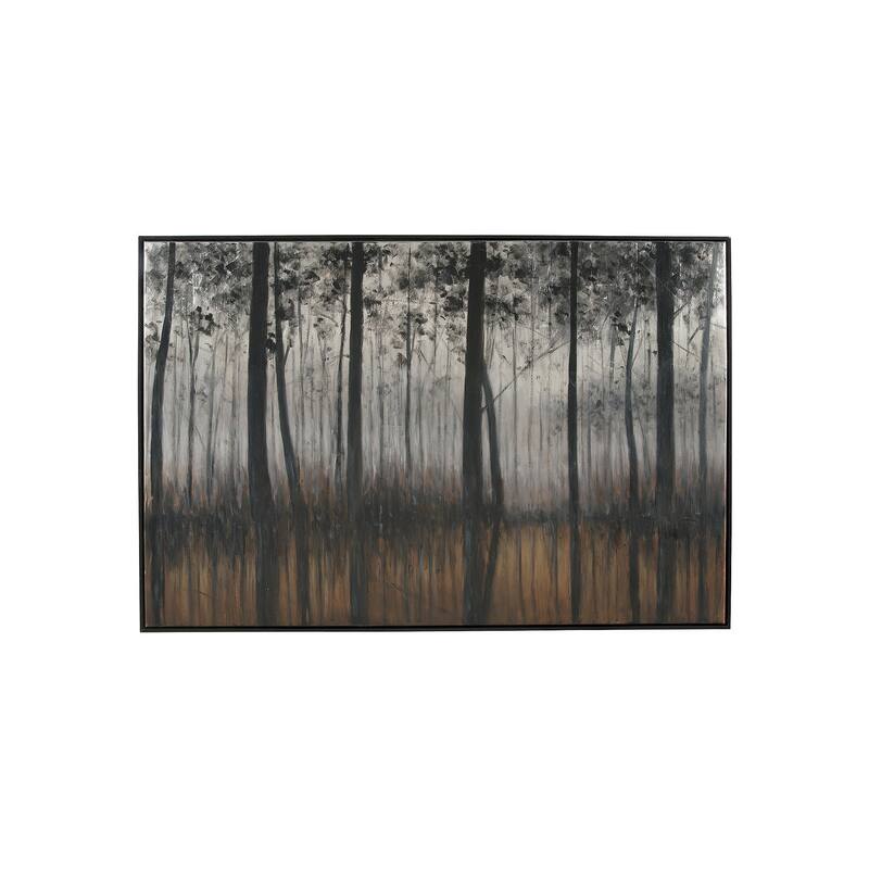 Philyra Silver Tinted Tree Wall Art