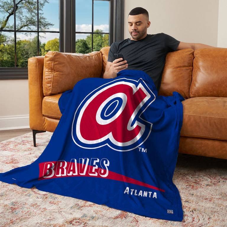 MLB CC Throwback Silk Touch Throw Blanket