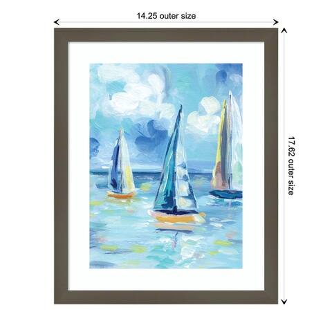 Come Sail Away by Rachel Christopoulous Framed Art Print