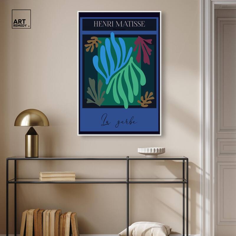 The Cutouts Canvas by Art Remedy
