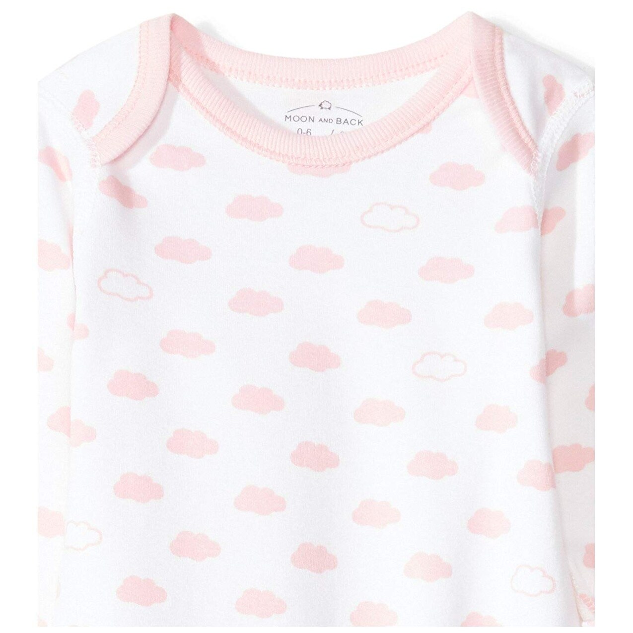 Shop Moon And Back Baby Set Of 2 Organic Sleeper Gowns Pink Blush