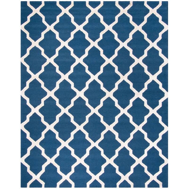 SAFAVIEH Handmade Cambridge Zavastiea Modern Wool Rug